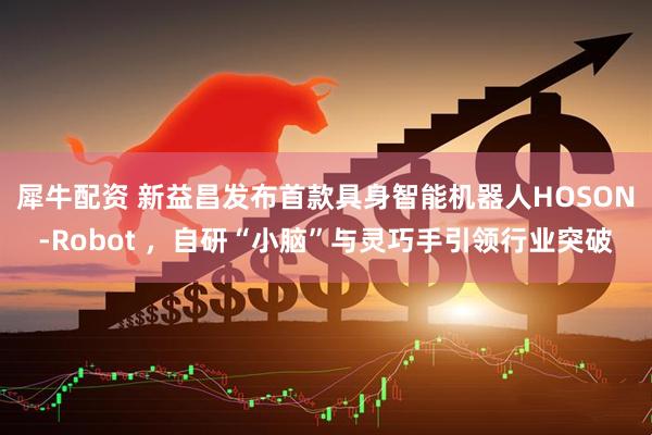 犀牛配资 新益昌发布首款具身智能机器人HOSON-Robot ，自研“小脑”与灵巧手引领行业突破